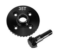 Accessoires Voiture Rc Pour TRX4 Pour TRX6 Acier Diff Engrenage Overdrive Underdrive Axe Différentiel Engrenages À Pignon Hélicoïdal Pièces Mise À Niveau(10T 35T)