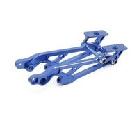 Accessoires voitures RC Compatible Avec Arrma 1/8 6S Pour KRATON Pour Typhon Pour Talion RC Voiture Mise À Niveau Pièces De Modification Accessoires Ensemble De Montage D'aile Arrière En Métal(Blue)
