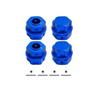 Accessoires Voitures RC Compatible avec Arrma pour KRATON 8S pour Outcast 1/5 RC Accessoires De Voiture 4 Connecteurs De Roue Cannelés Métalliques De 24 Mm