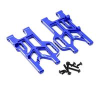 Accessoires voitures RC Compatible Avec Arrma Pour Mojave 4S Pour BLX 1/8 RC, Pièces De Modification De Mise À Niveau De Voiture, Accessoires Bras De Suspension Arrière En Métal Pour Balançoire(Blue)
