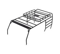 Accessoires voitures RC Compatible Avec Axial Pour SCX10 1/10 RC, Mise À Niveau De Voiture, Pièces De Modification, Accessoires, Support De Toit En Métal, Cage Roulante, Empattement De 313mm