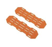 Accessoires Voitures RC Compatible avec Axial pour SCX10 pour TRX-4 pour TRX-6 pour Tamiya CC01 1/10 Pièces De Voiture Radiocommandée Échelle De pour Sable Rampes Récupération Planche(Orange)