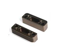 Accessoires Voitures RC Compatible avec Kyosho MP9 MP10 1/8 RC Accessoires De Pièces De Modification De Mise À Niveau De Voiture 2pcs Base De Montage du Moteur en Métal IF430