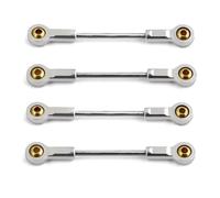 Accessoires Voitures RC Compatible avec Kyosho pour Mini-Z 1/18 1/24 RC Pièces Et Accessoires De Voiture 4 Pièces Métalliques pour Biellettes De Suspension De Châssis
