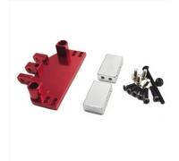 Accessoires Voitures RC Compatible avec Mn86 pour Mn128 Rc Pièces De Modification De Mise À Niveau De Voiture Accessoires Servo Mount Front Link Rods Support Mount Set