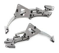 Accessoires Voitures RC Compatible avec Tamiya 1/14 Accessoires pour Tracteurs Et Remorques RC Kit De Suspension en Acier pour Lames Et Pattes De Ressort