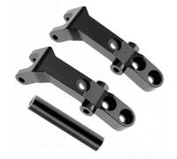 Accessoires Voitures RC Compatible avec Tamiya 58719 pour BBX BB-01 Bb01 1/10 RC Car Kit De Bras De Suspension Avant Et Accessoires De Mise À Niveau(Black)