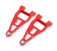 Accessoires Voitures RC Compatible avec Tamiya 58719 pour BBX BB-01 BB01 1/10 RC Voiture Crawler Amélioration Accessoires Pièces Bras De Suspension Inférieur Avant pour Bras Oscillant(Red)