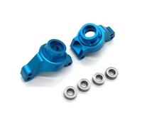 Accessoires Voitures RC Compatible avec Tamiya DT04 58741 1/10 RC, Mise À Niveau De Voiture, Pièces De Rechange, Accessoires, Siège De Roue Arrière en Métal(Blue)