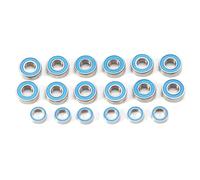 Accessoires Voitures RC Compatible avec Tamiya M05 M06 RC Améliorations Et Modifications pour Voitures Pièces Et Accessoires Kit De 18 Roulements À Billes Étanches en Caoutchouc