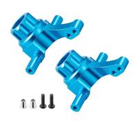 Accessoires Voitures RC Compatible avec Tamiya pour TT02 1/10 RC, Pièces Mise À Niveau Voiture, Accessoires, Articulations De Direction Avant en Aluminium, pour Porte-moyeu, Coupelles D'essieu