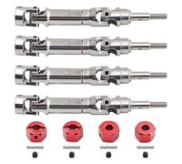 Accessoires Voitures RC Compatible avec TRAXXAS pour Mini pour Maxx RC Car Upgrade Modification Pièces De Rechange Accessoires 4 Pièces Arbre De Transmission CVD en Métal