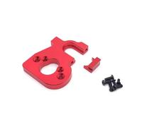 Accessoires voitures RC Compatible Avec Wltoys 144010 144001 144002 124016 124017 124018 124019 RC, Pièces De Mise À Niveau De Voiture, Accessoires, Support De Moteur De Rénovation En Métal(Red)