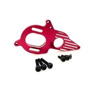 Accessoires voitures RC Pour Arrma Pour Senton Pour Granite Pour Typhon Big Pour Rock 4X4 3S Pour Outcast Pour Kraton 4X4 4S Support Moteur Réglable En Aluminium 1/10 Pour Voiture RC(Red)