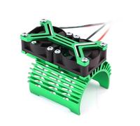 Accessoires voitures RC Pour Arrma Pour Traxxas 1/7 1/8 Ventilateur Refroidissement Double 4268 4274 4068 4074 4082 Dissipateur Chaleur Moteur 40-42mm Pièces Mise Niveau Voiture RC Accessoires(Green)