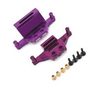 Accessoires voitures RC Pour Hyper GO Pour MJX 20208 Pour JJRC C8811 1/20 Kit Supports D'amortisseurs Avant Arrière Métal Voiture Radiocommandée Camion Pour Buggy(Purple)