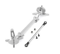 Accessoires Voitures RC pour Tamiya 1/14 Métal Essieu Avant Ensemble Direction Lien Poteau Liaison Tige Pas De Assistée RC Camion Tracteur Voiture Mises À Niveau Pièces(Size 4)