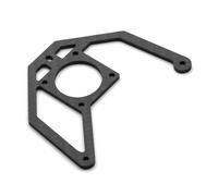 Accessoires voitures RC Pour Tamiya Pour BBX BB01 1/10 1 Pièce Support Thermique Fibre Carbone Moteur Ventilateur Voiture RC Accessoires Réparation