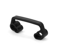 Accessoires Voitures RC pour Tamiya pour TT01 pour TT02 pour TT-01 pour TT-02 1/10 Gel De Silice Châssis Poignée Pare-Chocs Arrière RC Voiture Pièces De Mise À Niveau Accessoires(Black)