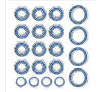 Accessoires Voitures RC pour Tamiya pour TT01 TT01E TT01D pour TT02B 1/10 RC Kit De Roulements À Billes Scellés en Caoutchouc 20PCS