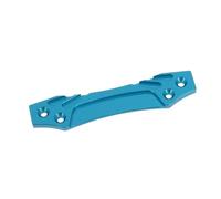 Accessoires Voitures RC pour Tamiya pour TT02 1/10 RC, Pièces De Mise À Niveau Voiture, Accessoires, Plaque Support Pare-Chocs Avant en Métal(Blue)