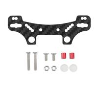 Accessoires Voitures RC pour Tamiya pour TT02 TT02D TT02R TT02T Tour D'amortisseur en Fibre De Carbone Pièces Mise À Niveau Voiture Tout-Terrain RC 1/10 Accessoires Rechange