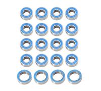 Accessoires Voitures RC pour Tamiya pour TT02B 1/10 RC Accessoires De Pièces Modification Mise À Niveau Voiture 16pcs Kit Roulement Scellé