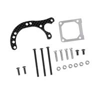Accessoires Voitures RC pour Tamiya XV01 1/10 RC Mise À Jour De La Voiture Pièces ModificationAccessoires Support Moteur Motif en Fibre Carbone