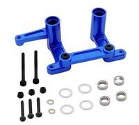 Accessoires voitures RC Pour Traxxas 2WD Pour Slash Pour Rustler Pour Bandit Groupe Direction Métal Voiture Télécommandée Véhicules À Chenilles Accessoires Mises Niveau Remplacements(Blue)