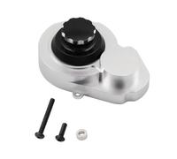 Accessoires voitures RC Pour Traxxas Pour Slash 2WD Pour Rustler Pour Stampede Pour Bandit Pour VXL 1/10 Cache Transmission Métallique Coque Boîte Vitesses Pièces Voiture 3792(Black)