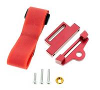 Accessoires Voitures RC pour Traxxas pour Slash 4x4 pour VXL 1/10 Support De Batterie Haut en Métal avec Support De Batterie Pièces De Mise À Niveau pour Voiture RC, Accessoires(Red)