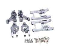 Accessoires voitures RC Pour WLtoys 12428 FY-03 Q39 1/12 C Coupelle Direction Avant Kit Bras Oscillant Voitures RC Véhicules Chenilles Pièces Accessoires Rechange(Silver)