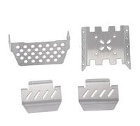 Accessoires voitures RC Pour Yikong Pour YK4082 YK4102 YK4103 Pour Absima Pour Sherpa Châssis En Métal Armure Plaque De Protection D'essieu RC Pièces De Mise À Niveau De Voiture Sur Chenilles
