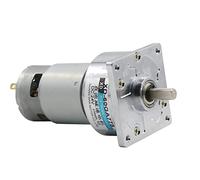 Accessoires XD-60GA775 motoréducteur 12 V/24 V micro petit moteur 35 W moteur à couple élevé vitesse lente moteur à courant continu peut ajuster la direction(12V,100)