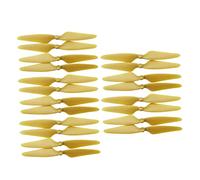Accessories 20PCS Quadcopter Hélice pour Hubsan H501S H501A H501C H501M H501S Pro MJX B3 Bugs 3 B3H B2W F17 F100 HS700 D80 Photographie Aérienne RC Drone Lame de Rechange Accessories -Or