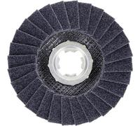 Bosch 1x Plateaux à lamelles X-LOCK Surface Conditioning Material EXPERT N475 (pour Tôles en acier, Acier inoxydable, Ø 115 mm, grossier, Professional Accessoire Petite meuleuse angulaire)