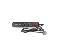 Adam Hall Accessories 8747 S 3 USB - Multiprise Secteur 3 Prises avec interrupte