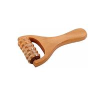 Accessories Anti Cellulite Masseur Rouleau de Massage en Forme de Masseur à rouleaux à trois roues à deux roues masseur méridien de drague portable Bois 15 x 8 cm