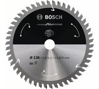 Accessories Bosch Power Tools 2608837753 Lame de scie circulaire 136 x 15.875 mm Nombre de dents: 50 1 pc(s)