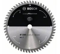 Accessories Bosch Power Tools 2608837766 Lame de scie circulaire 184 x 16 mm Nombre de dents: 56 1 pc(s)