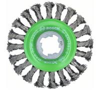 Accessories Brosse à disque Heavy for inox X-LOCK, avec poignée, inoxydable, 115 mm, 0,5 mm Bosch Power Tools 2608620733 1 pc(s)