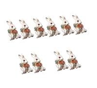 Accessories Bunny Rhinestone Rabbits Cage pour Plush Breastpin Brooches Chew Brooch Pig Unicorn Easter Badge Rabbit Pin Corsage Rat Metal