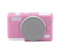 Accessories Étui de Protection en Silicone Doux for Canon EOS M200 (Noir) (Rose) (Blanc) (Jaune) etc. (Color : Rose)