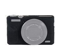 Accessories Étui de Protection en Silicone Souple for Canon PowerShot G7 X Mark III / G7X III / G7X3 (Noir) (Blanc) (Rose Rouge) etc. (Color : Black)