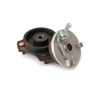 Accessories Plaquettes de frein à tambour avant 110 mm, goujon M10 x 4, moyeu de roue for quad électrique 110 cc, 125 cc, 150 cc, kart, UTV, buggy, quad(1 Pcs Cover R)