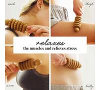Accessories Rouleau De Massage En Bois Pour Le Dos Épaule Cou Jambes Corps Musculaire
