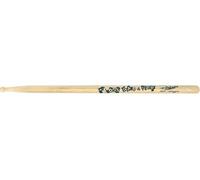 Zildjian Baguettes Artist Series Hickory – Travis Barker – Pointe bois – Logo 'Stars & Straps'