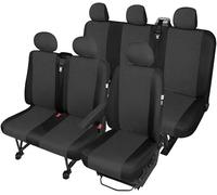 Accessorionline Housses de siège 6 places sur mesure pour Fiat Talento à partir de 2014 Qualité maximale