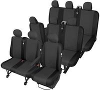 Accessorionline Housses de siège 9 places sur mesure pour Fiat Talento à partir de 2014 Qualité maximale
