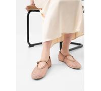 Accessorize Accessorize Ballerines Mary Jane en maille strass Rose EU 41 (UK 8)